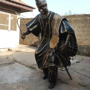 African Traditional Drummer