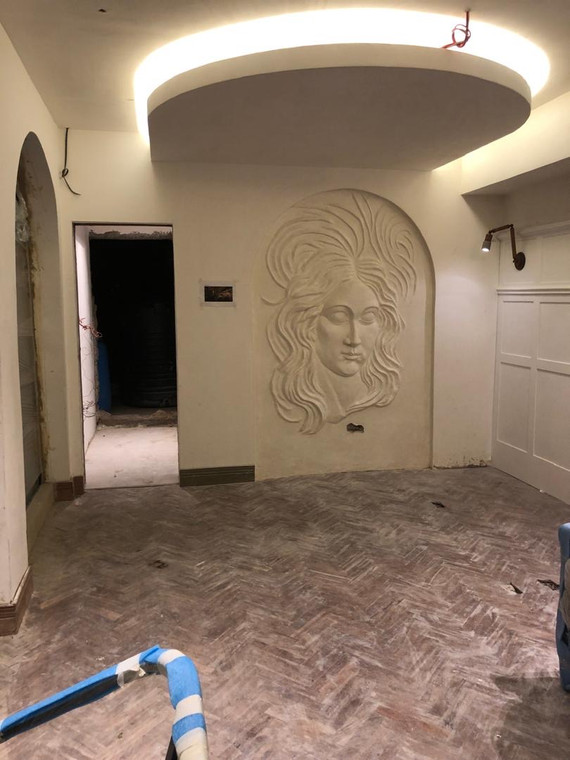 My lady on the wall