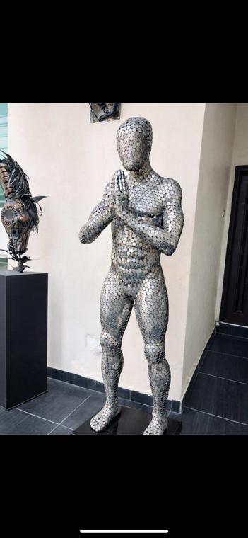 The praying man