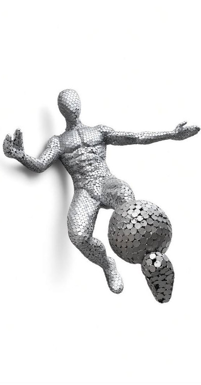 The football player