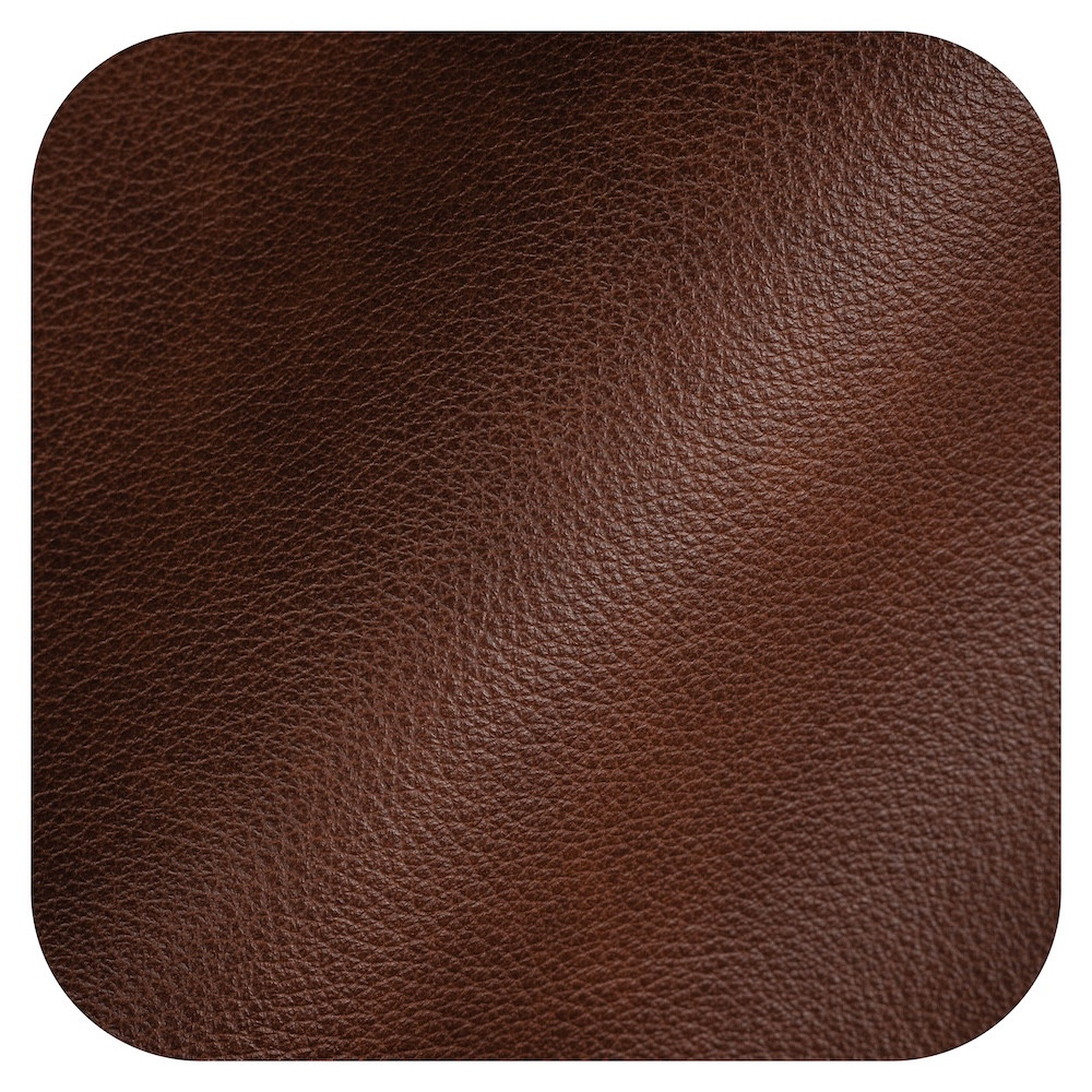 Moss Home | Made in the USA - Royalton Reddish Brown Leather Swatch