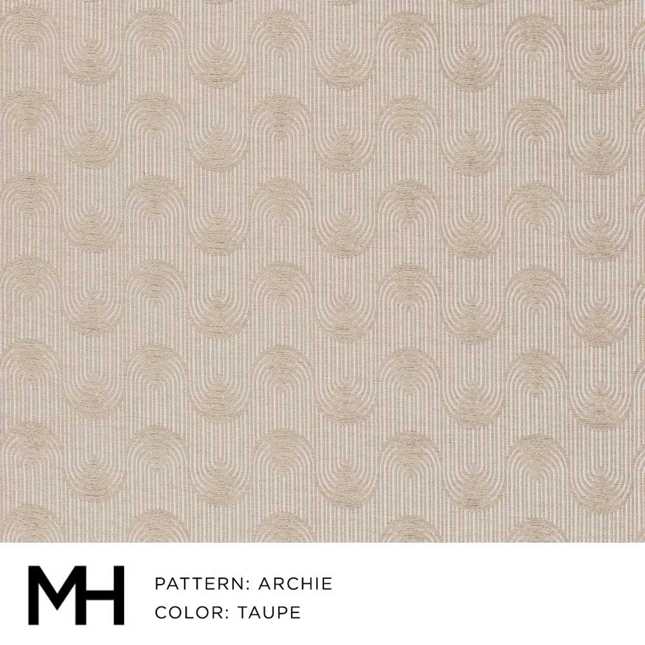 Moss Home  Made in the USA - Archie Taupe Swatch