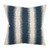 Moss Home Soundwaves PIllow, 22" throw pillow, accent pillow, decorative pillow, soundwaves pillow in indigo