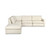 Moss Home - Made in the USA Weekend Modular Ottoman, Moss Studio Weekend Modular