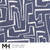 Moss Home Jewel Fabric by the Yard in Indigo
