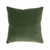 Moss Home Banks Pillow in Billiard, velvet throw pillow, accent pillow, decorative pillow