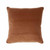 Moss Home Banks Pillow in Nutmeg, velvet throw pillow, accent pillow, decorative pillow