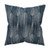 Moss Home  Stereo Pillow, throw pillow, accent pillow, stereo throw pillow in indigo