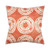 Moss Home Mandala 22" Pillow in Pomegranate, 22" throw pillow, accent pillow, decorative pillow