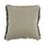 Heavy Linen Frayed Pillow