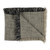 Moss Home Heavy Linen Frayed Throw, accent throw blanket, decorative throw, black throw | Made in the USA