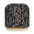 Moss Home Britta Chair in Dante Black - Back View