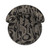 Moss Home Britta Chair in Dante Black - Top View