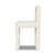 Moss Home Georges Counter Chair in Penelope Bone - Side View