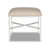 Moss Home Krossbar Ottoman - Top Angle View