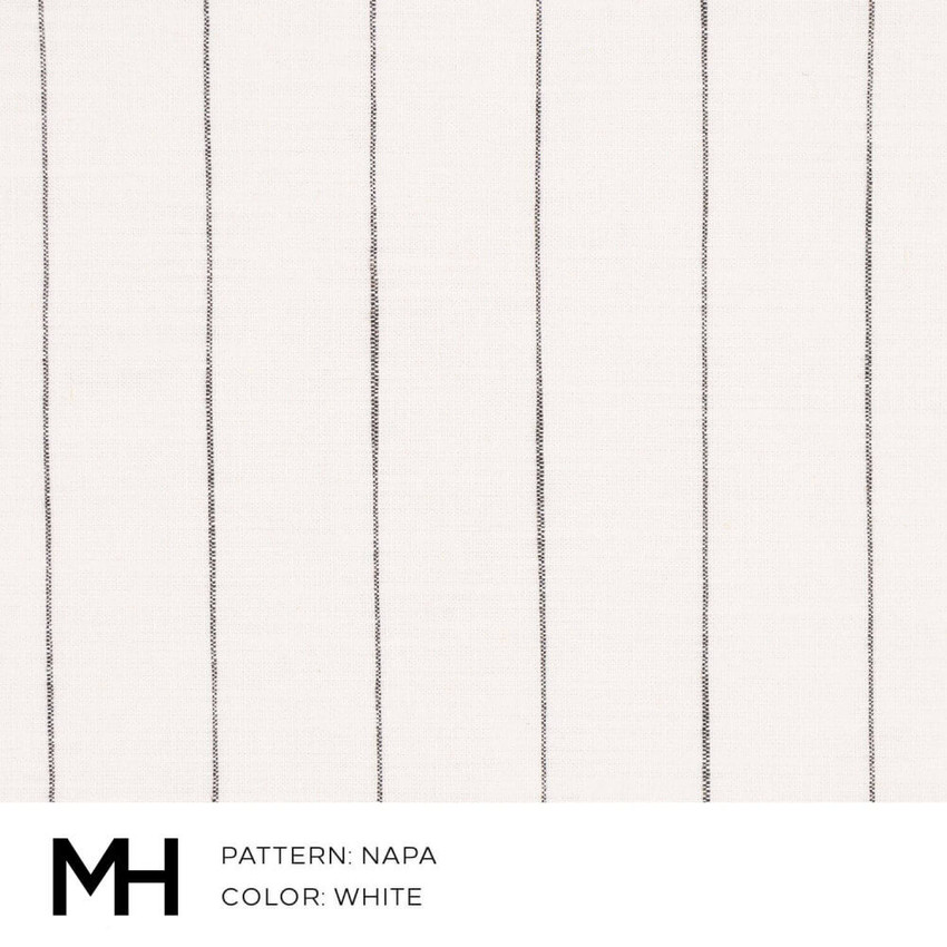 Napa White Fabric Swatch