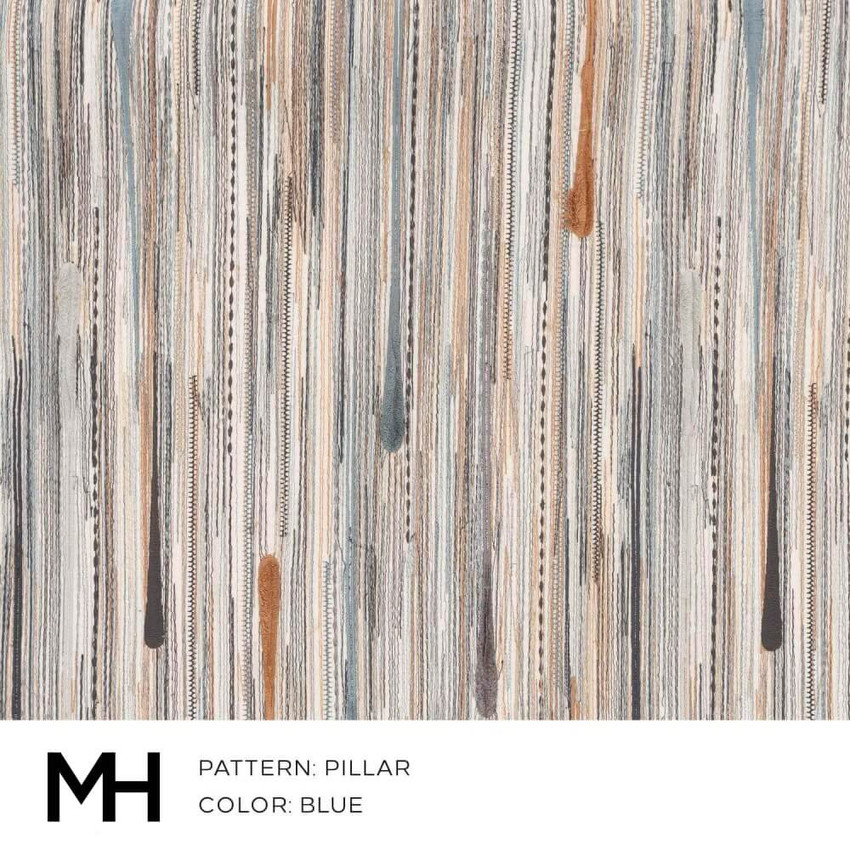Pillar Blue Fabric Swatch