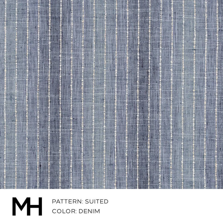 Suited Denim Fabric Swatch