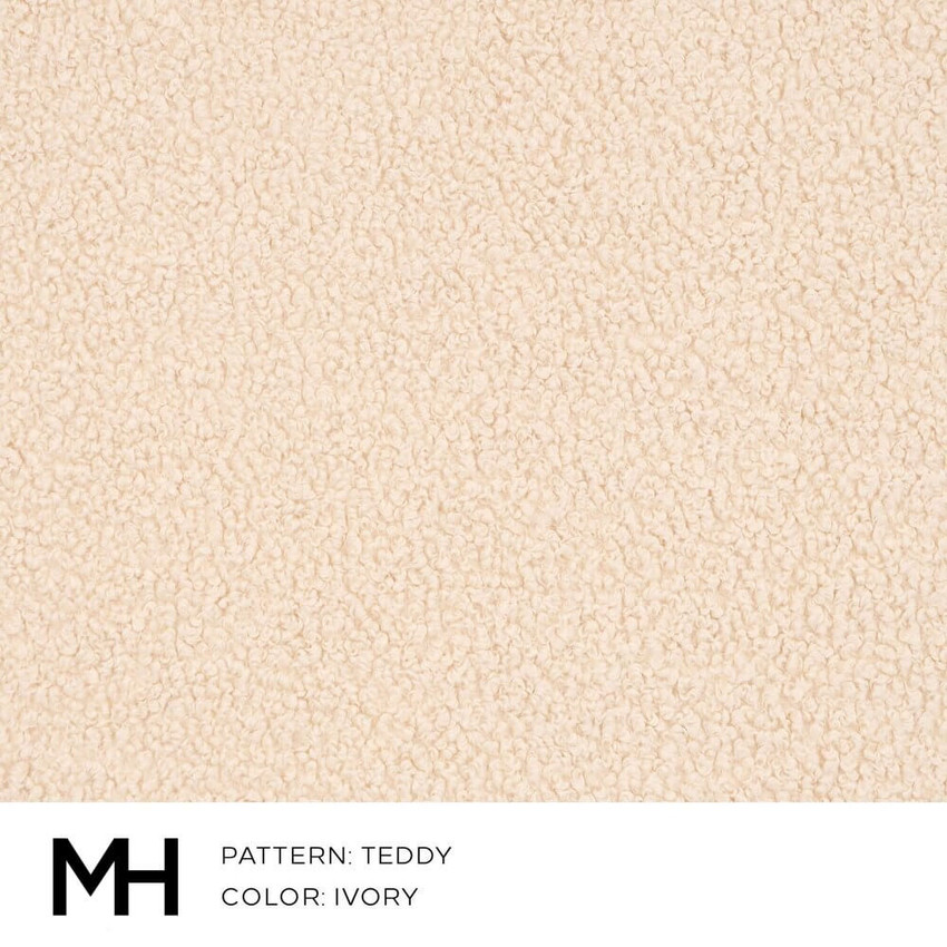 Teddy Ivory Fabric Swatch