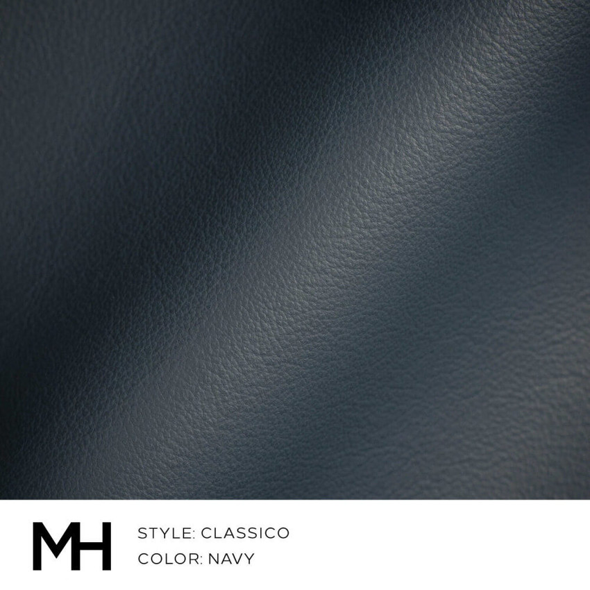 Classico Navy Leather Swatch