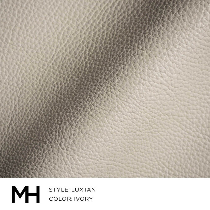 Luxtan Ivory Leather Swatch