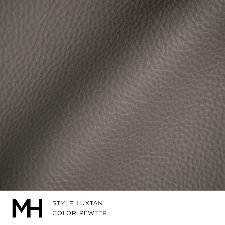 Luxtan Pewter Leather Swatch