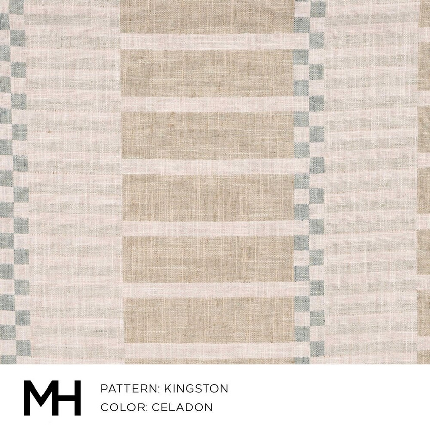 Kingston Celadon Fabric Swatch
