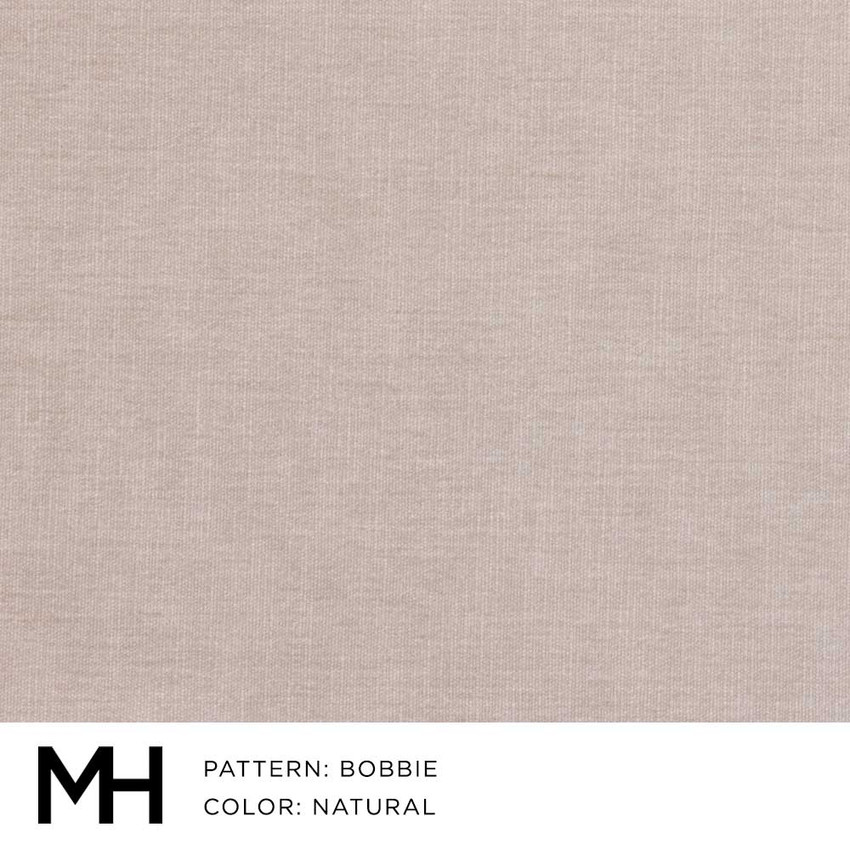 Bobbie Natural Fabric Swatch Moss Studio Moss Home