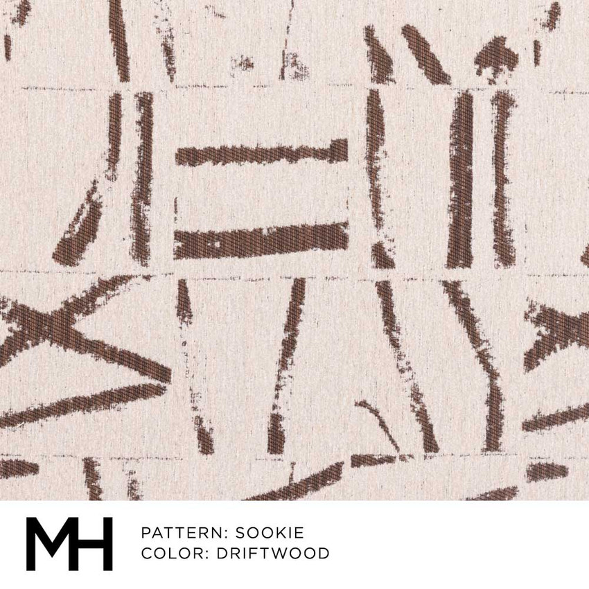 Sookie Driftwood Fabric Swatch Moss Studio Moss Home