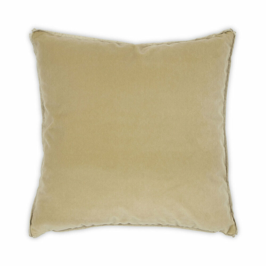 Moss Home Banks Pillow in Brie, velvet throw pillow, accent pillow, decorative pillow