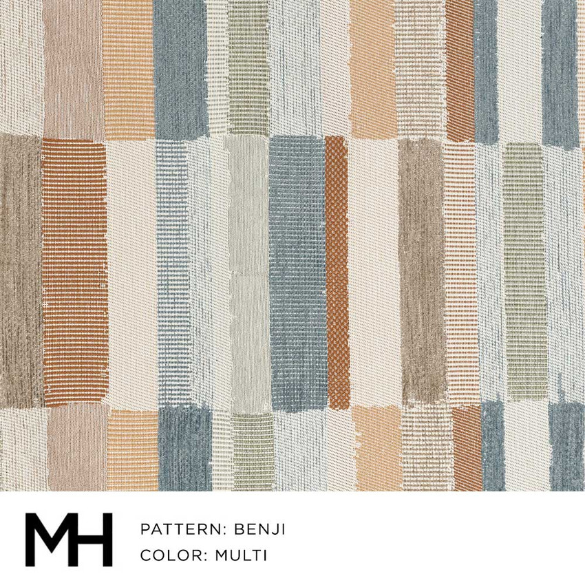 Benji Multi Fabric Swatch, Moss Home, Made in the USA