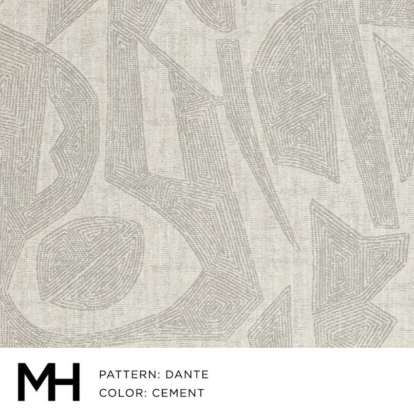 Moss Home Dante Cement Fabric Swatch