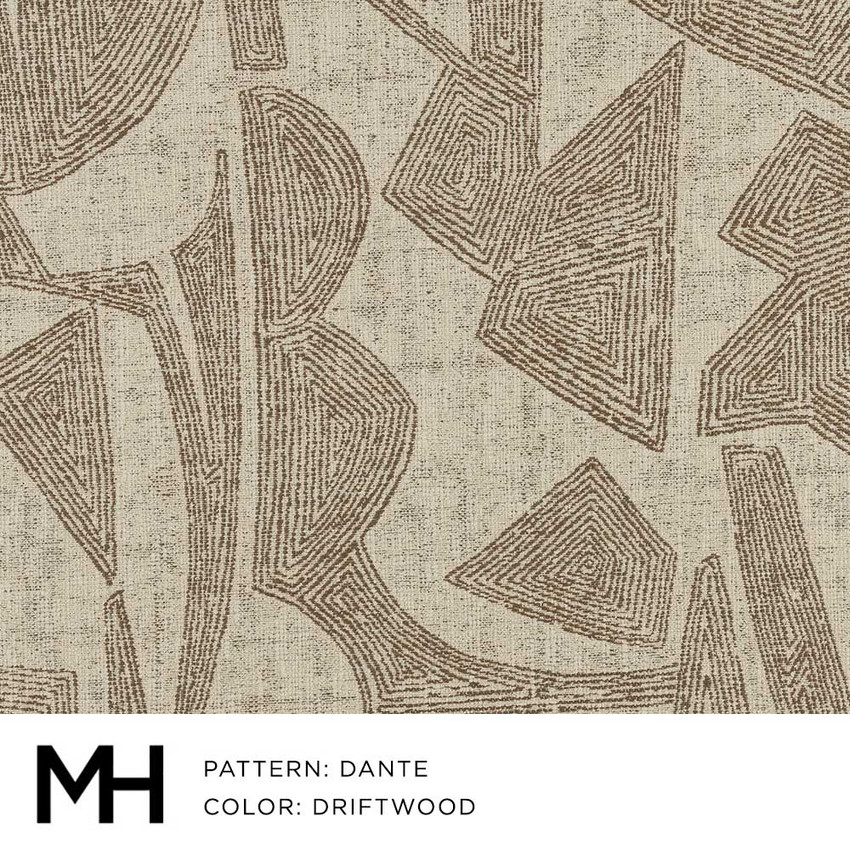 Dante Driftwood Fabric Swatch