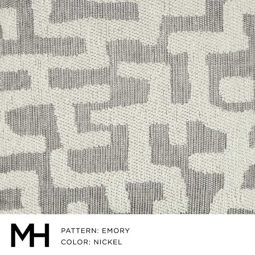 Moss Home Emory Nickel Fabric Swatch