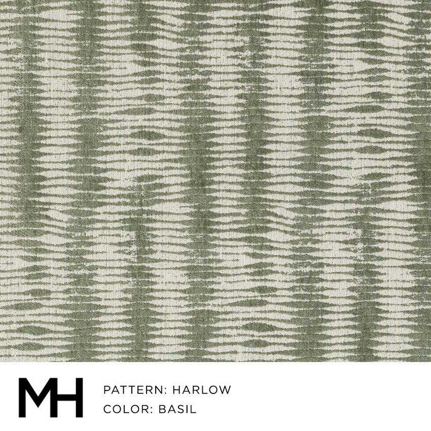 Moss Home Harlow Basil Fabric Swatch