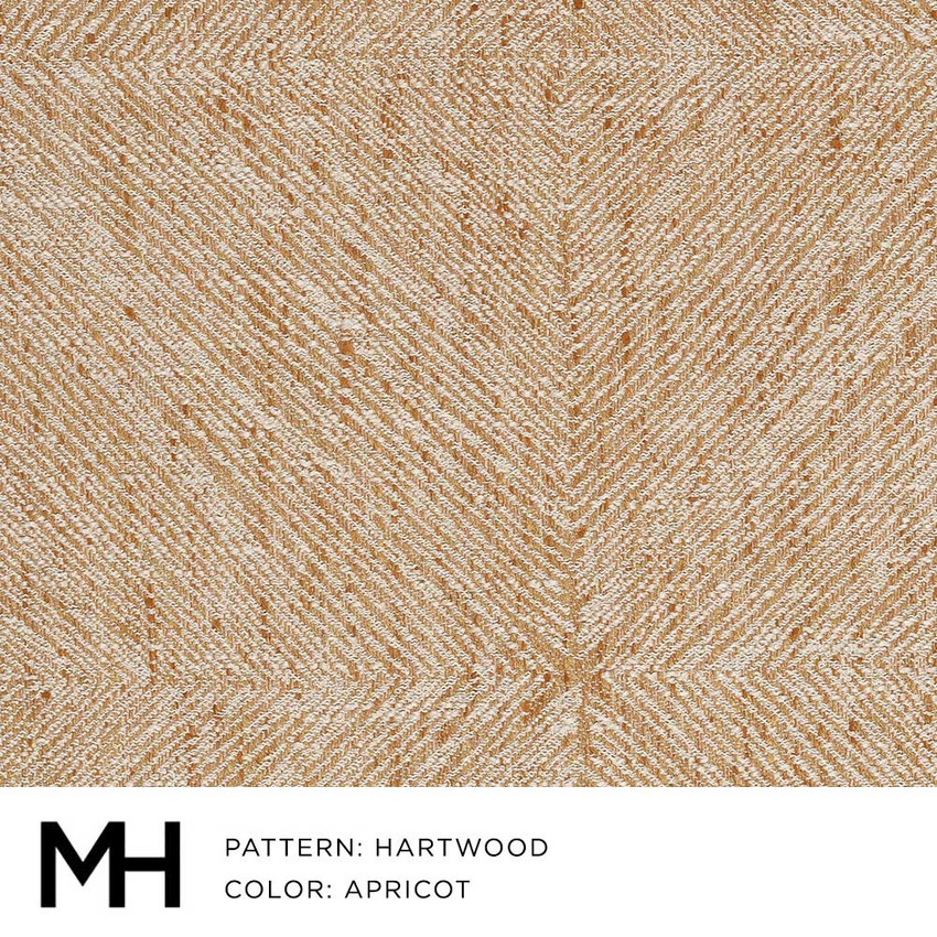Hartwood Apricot Fabric Swatch