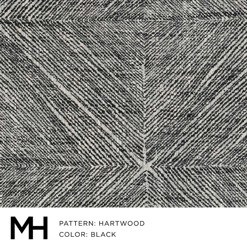 Hartwood Black Fabric Swatch
