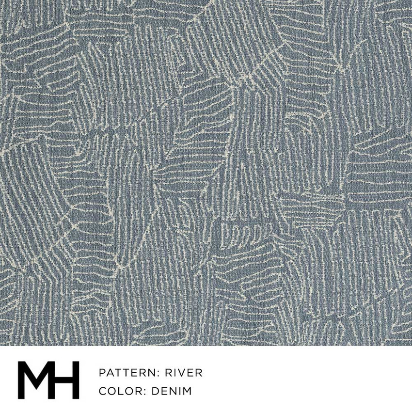 River Denim Fabric Swatch