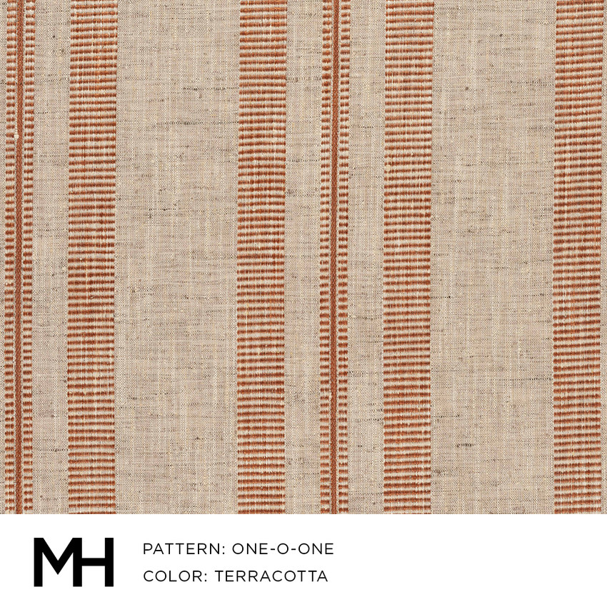 One-O-One Terracotta Fabric Swatch