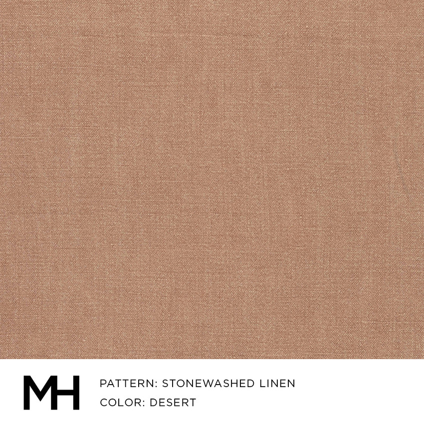 Stonewashed Linen Desert Fabric Swatch