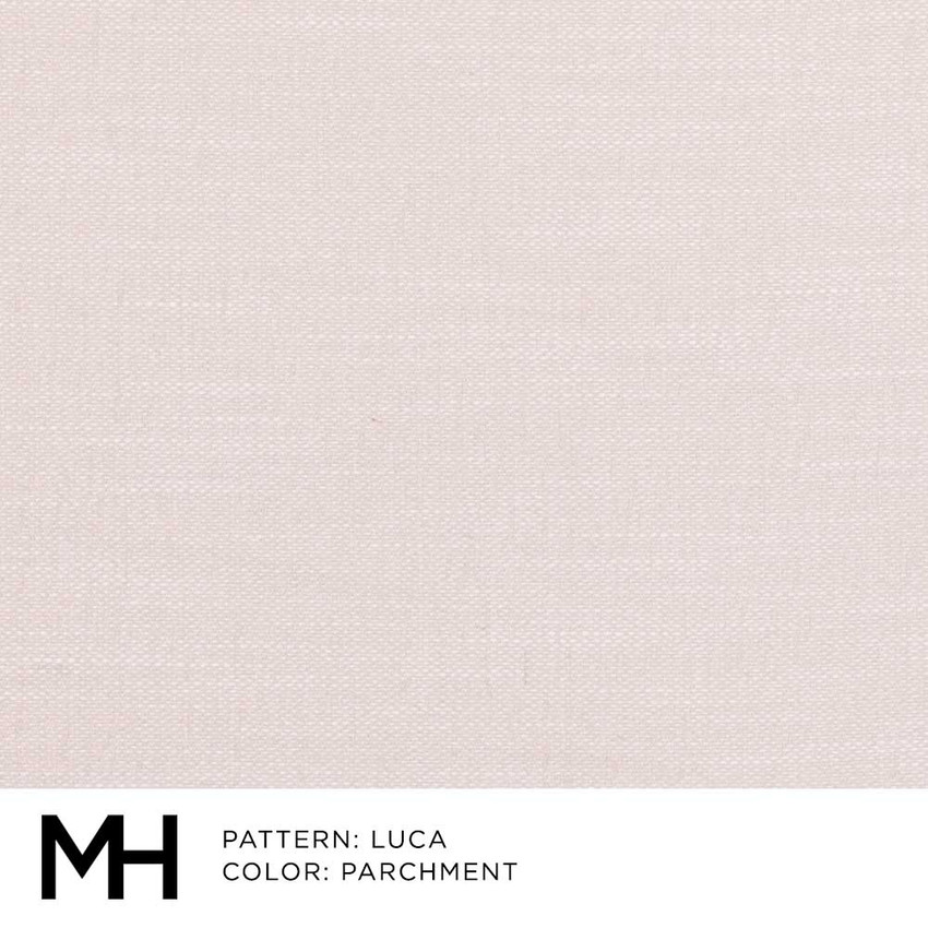 Moss Home Luca Fabric by the Yard in Parchment