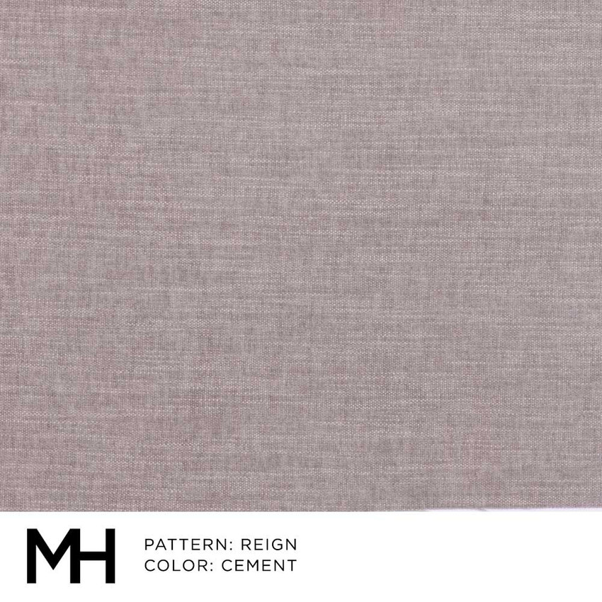 Moss Home Reign Fabric by the Yard in Cement
