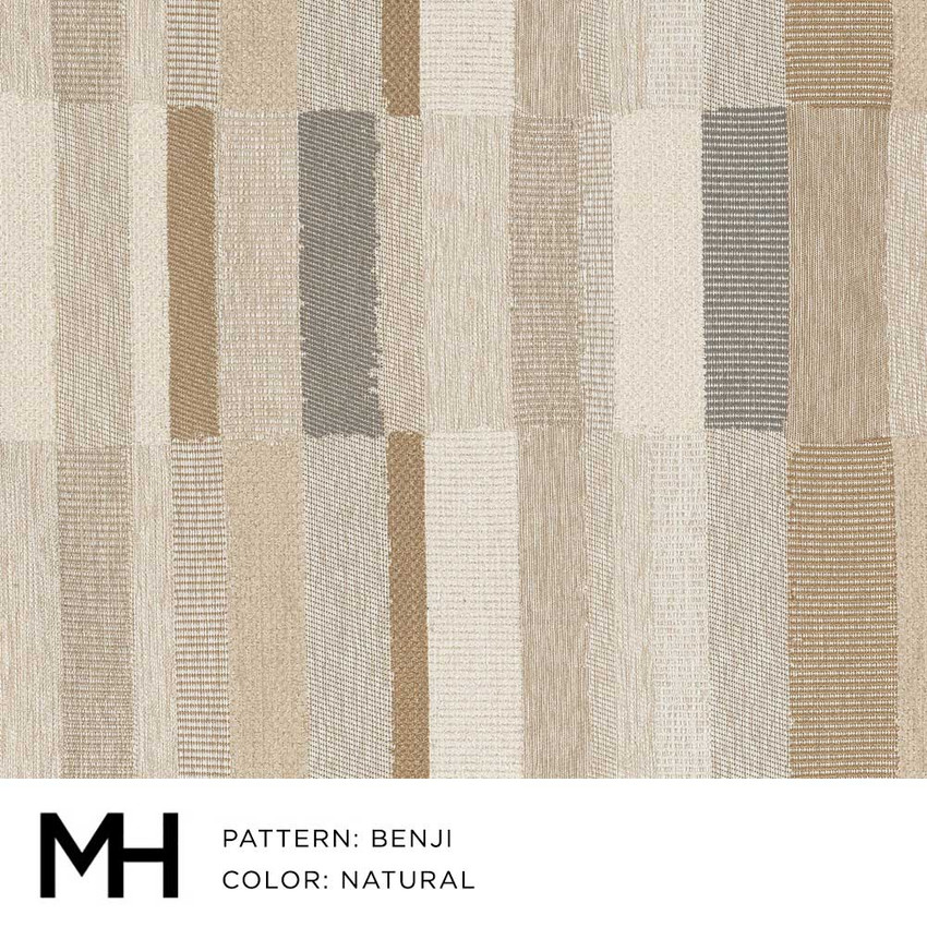 Moss Home Benji Natural Fabric Swatch