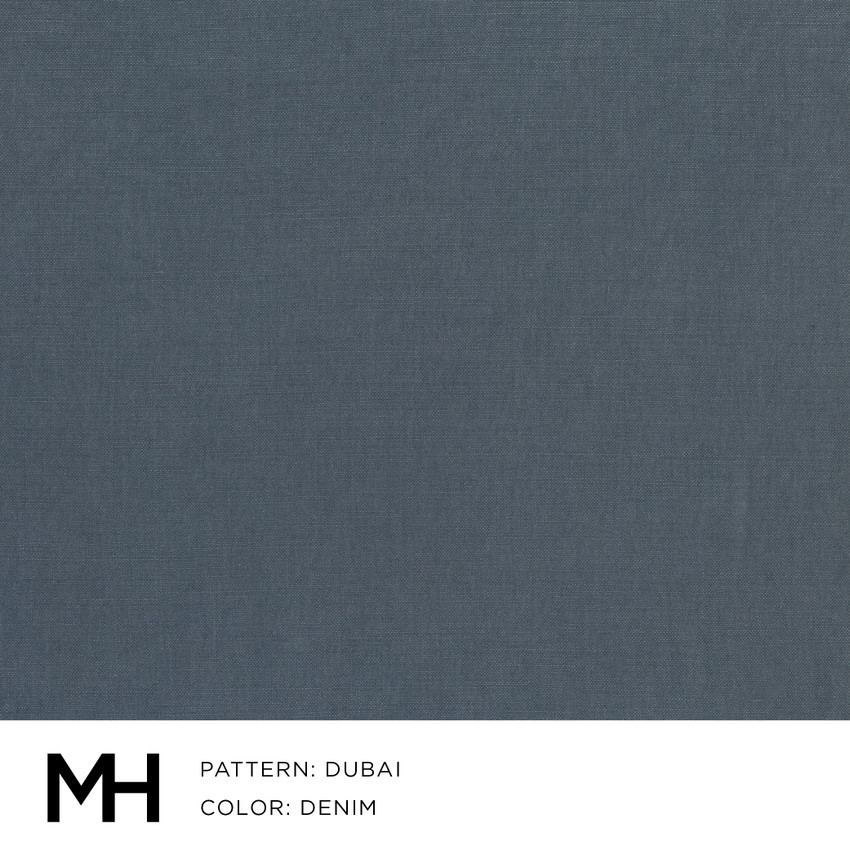Moss Home  Made in the USA - Dubai Anthracite Fabric by the Yard