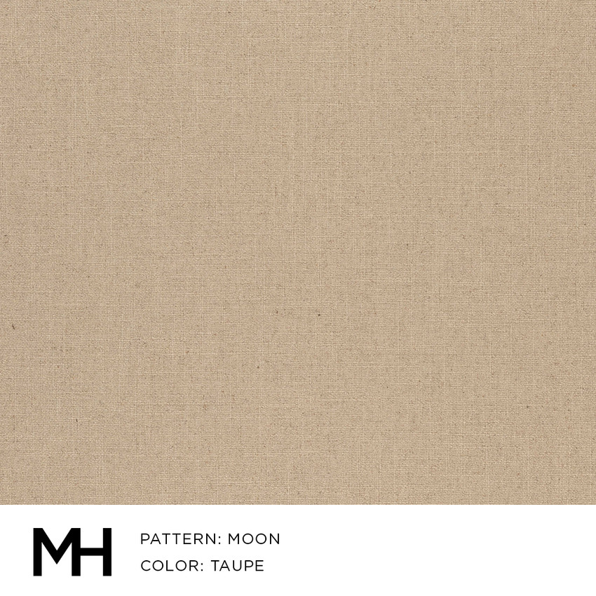 Moss Home Moon Taupe Fabric by the Yard