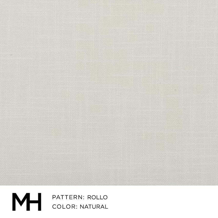 Moss Home Rollo Natural Fabric by the Yard