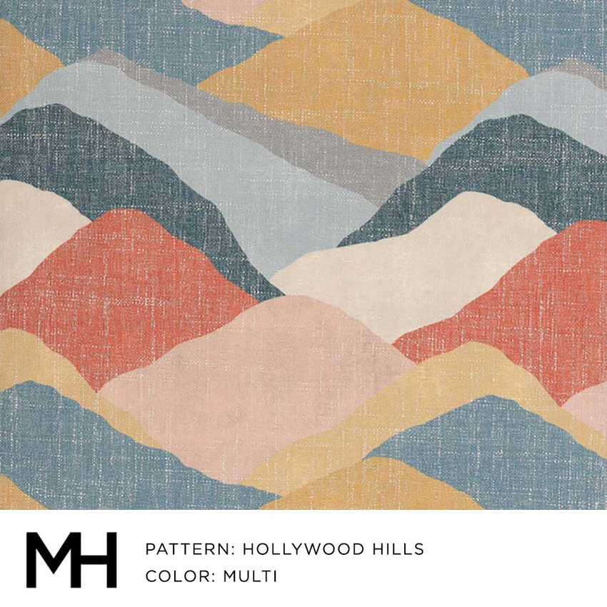 Moss Home Hollywood Hills Multi Fabric by the Yard