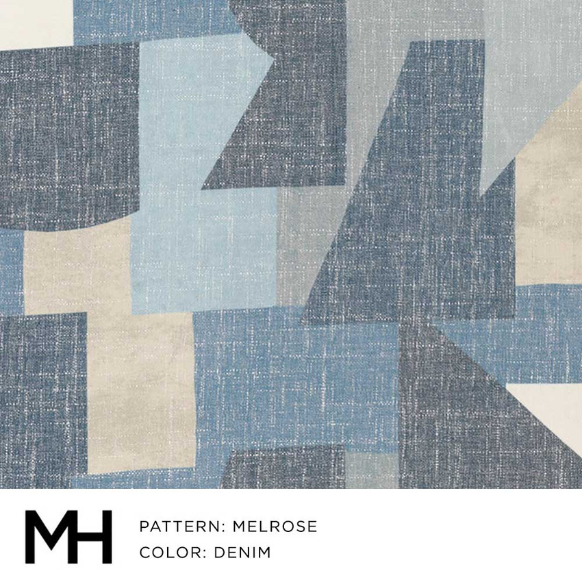 Moss Home Melrose Denim Fabric by the Yard