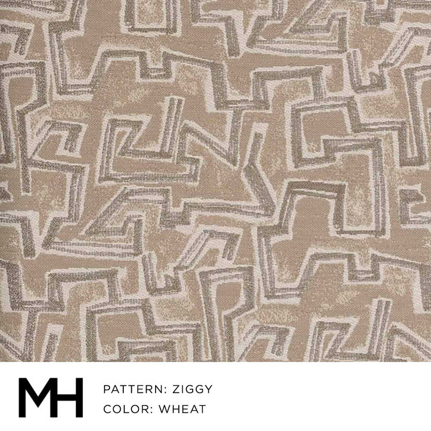 Moss Home Ziggy Wheat Fabric by the Yard