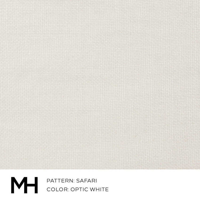 Moss Home Safari Optic White Fabric by the Yard